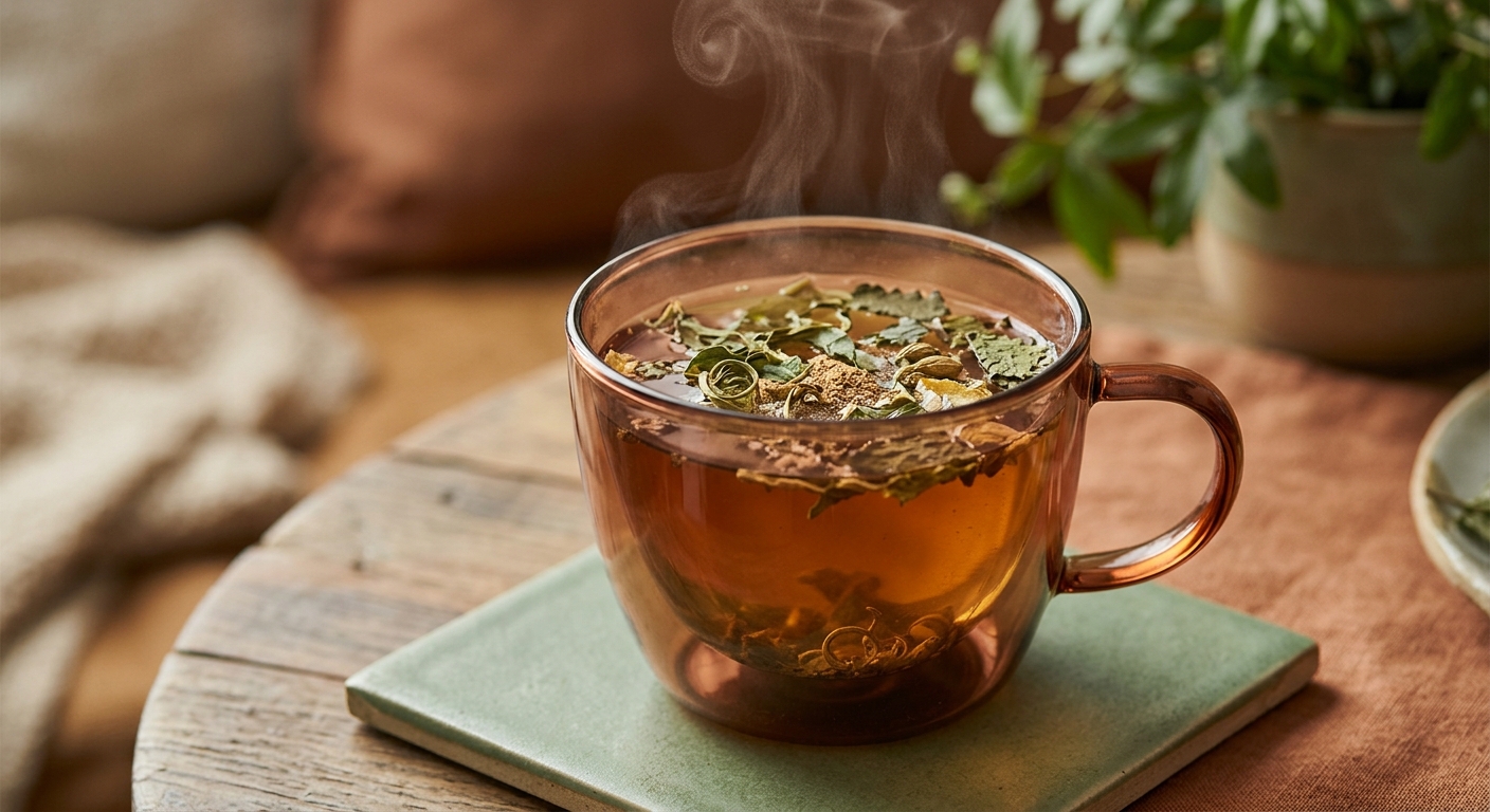 Cortisol-Reducing Evening Tea: A Calming Blend to Wind Down Naturally