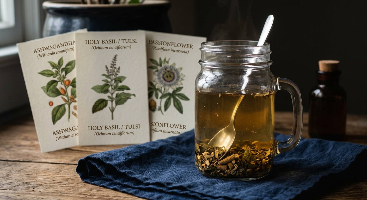 Emotional Resilience Herbal Tea: A Calming Blend to Support Stress, Mood, and Inner Strength