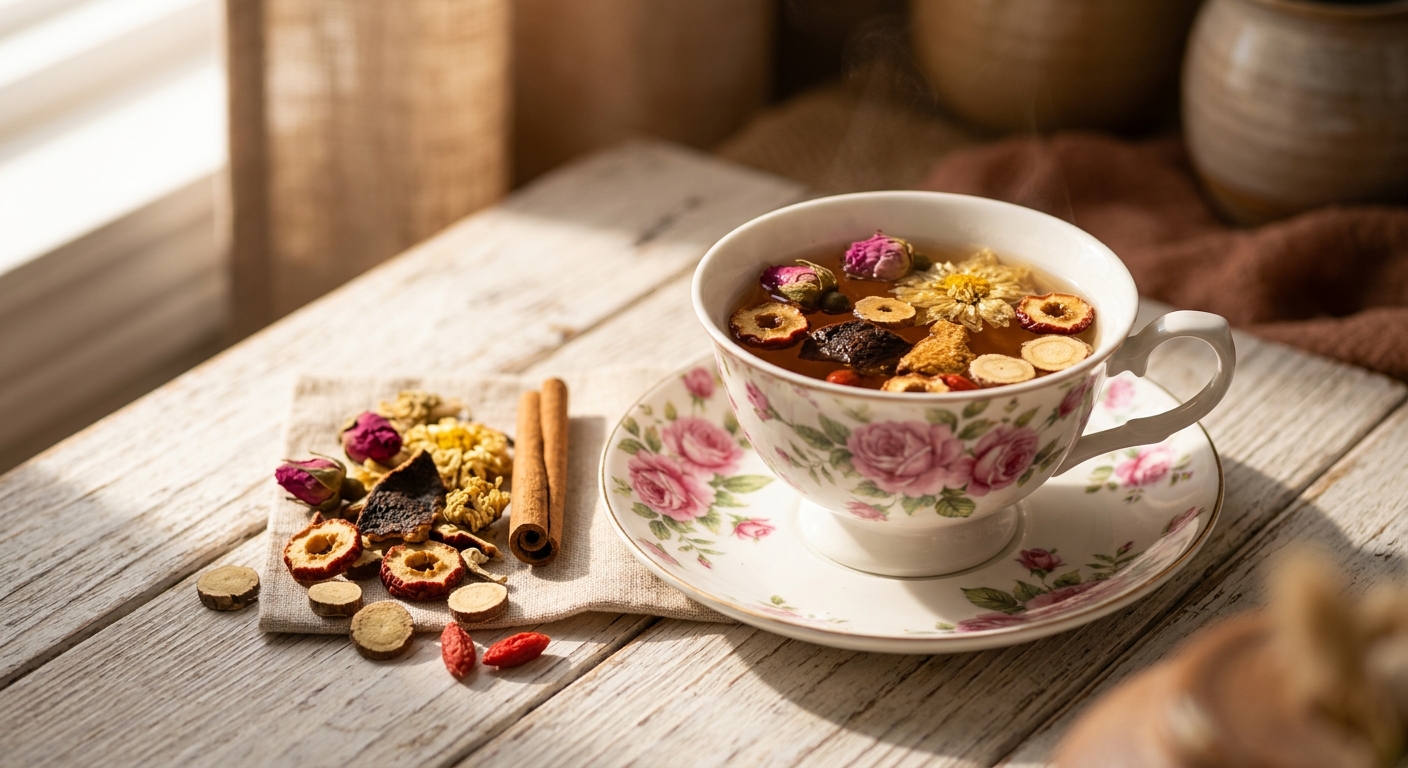 TCM Liver Qi Stagnation Tea: The Ancient Blend for Stress, Tension, and Emotional Balance