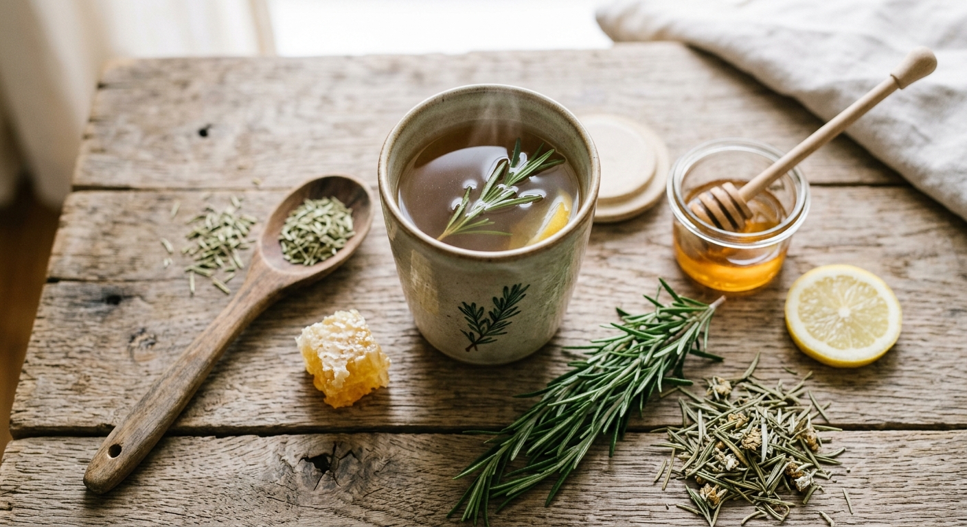 Rosemary Focus Tea: The Ancient Herb for Clarity, Memory, and Mental Energy