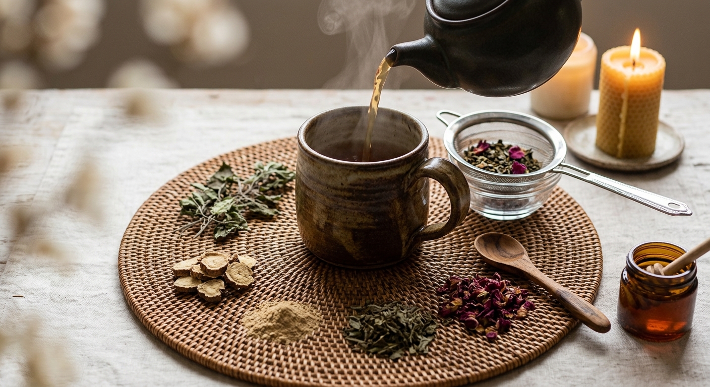 Tibetan Herbal Stress Tea: Ancient Alpine Wisdom for Modern Calm