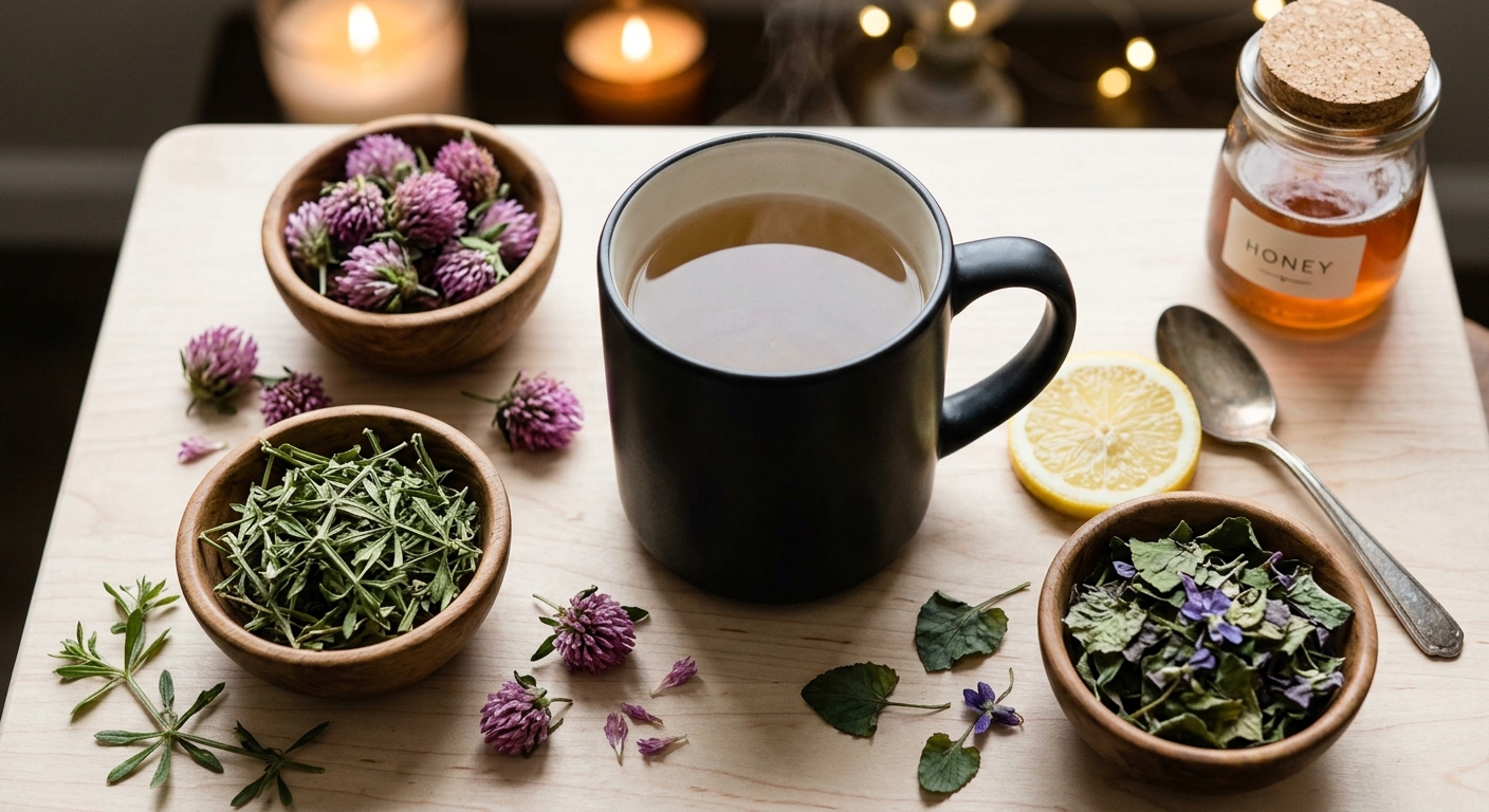 Breast Health Herbal Tea: A Nourishing Blend for Hormonal Balance and Lymphatic Support