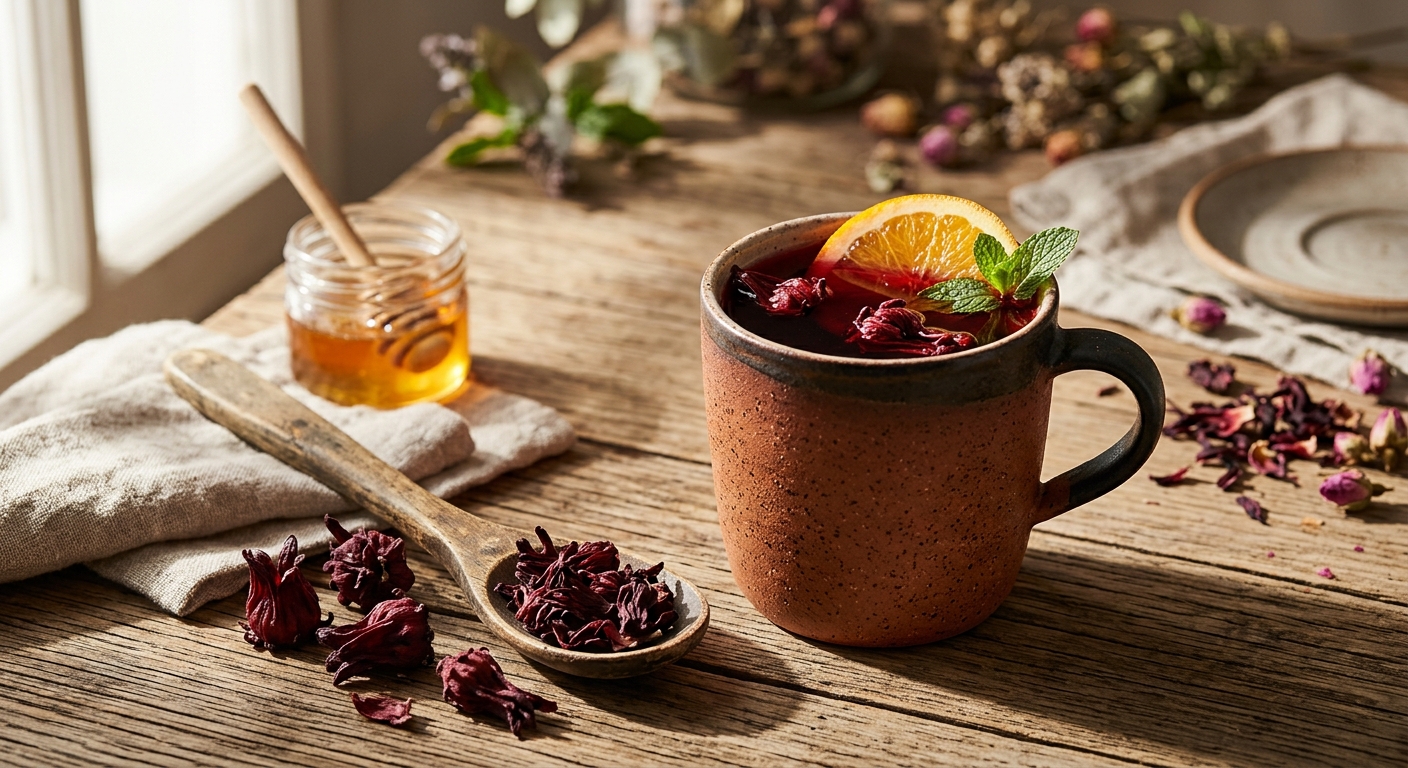 Hibiscus Tea: The Ruby-Red Brew That Supports Immunity and Heart Health