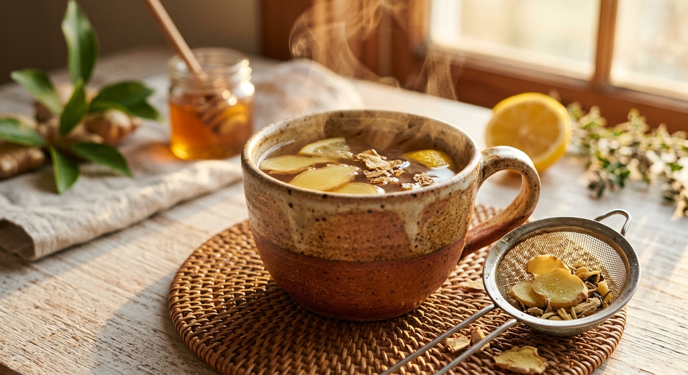 Ginger Tea: The Fiery Root That Soothes, Settles, and Energizes