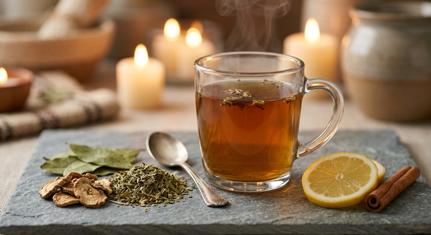 Traditional Andean Stress Tea: Maca, Muña, and Coca Leaf for Calm and Clarity