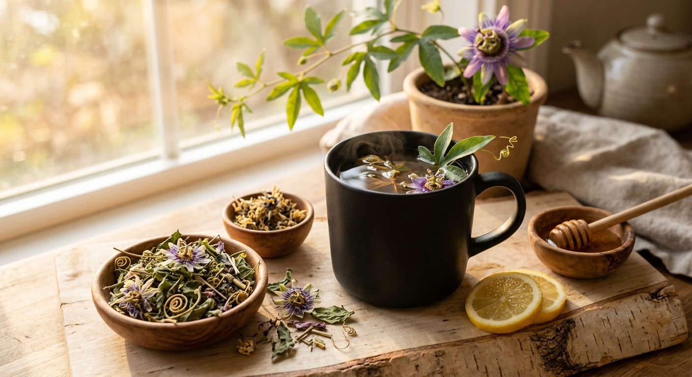 Passionflower Tea: The Ancient Vine That Quiets a Restless Mind