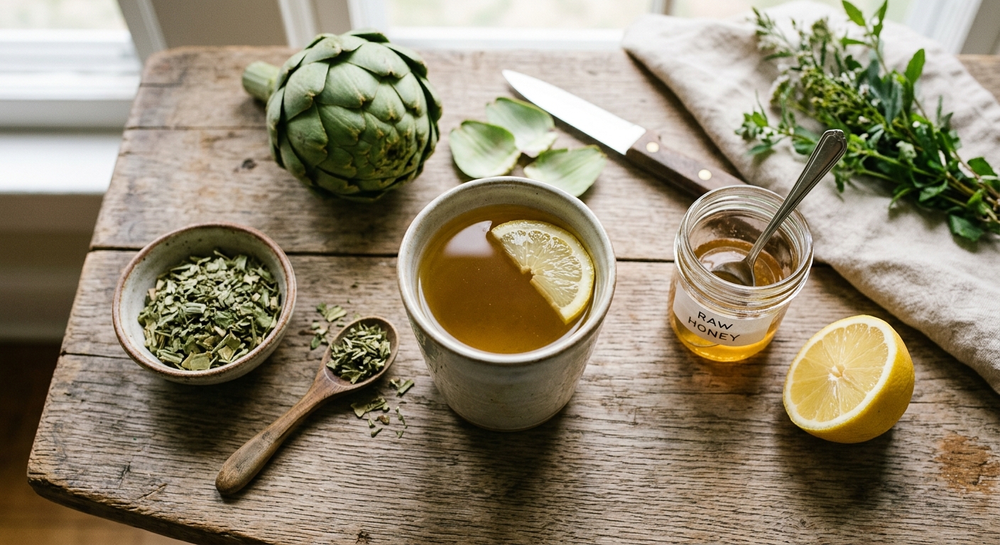 Globe Artichoke Tea: The Ancient Bitter Tonic for Digestion and Liver Health