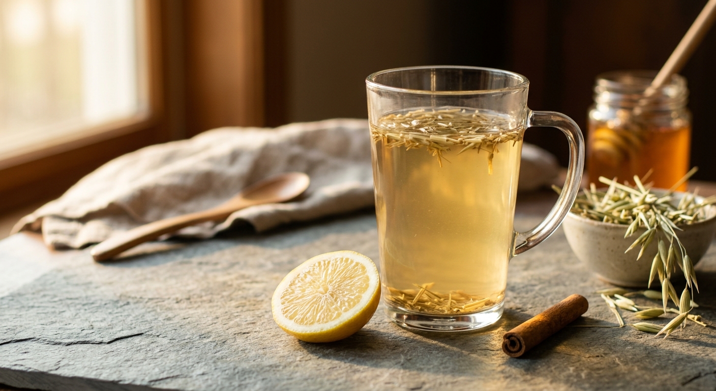 Oat Straw Women's Tea: The Ancient Nervine for Hormonal Balance and Deep Vitality