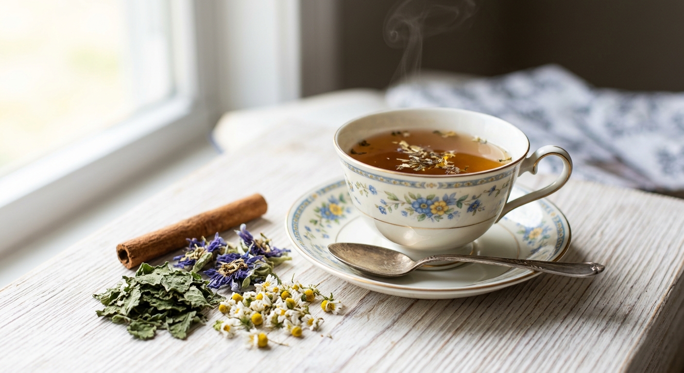 Digital Detox Herbal Tea: A Calming Blend to Quiet the Mind and Rest Your Eyes