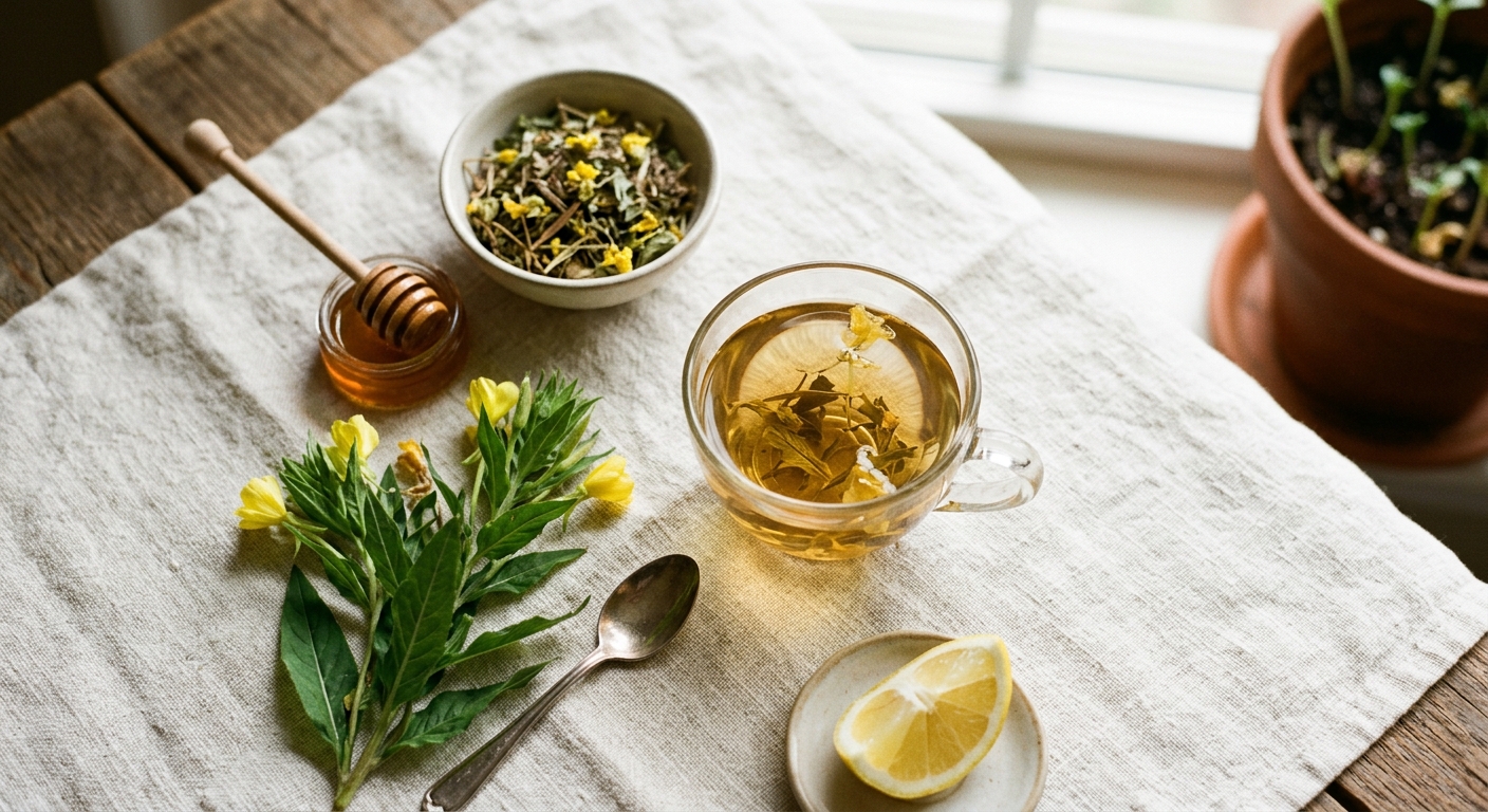 Evening Primrose Tea: A Gentle Herbal Ally for Women's Hormonal Health