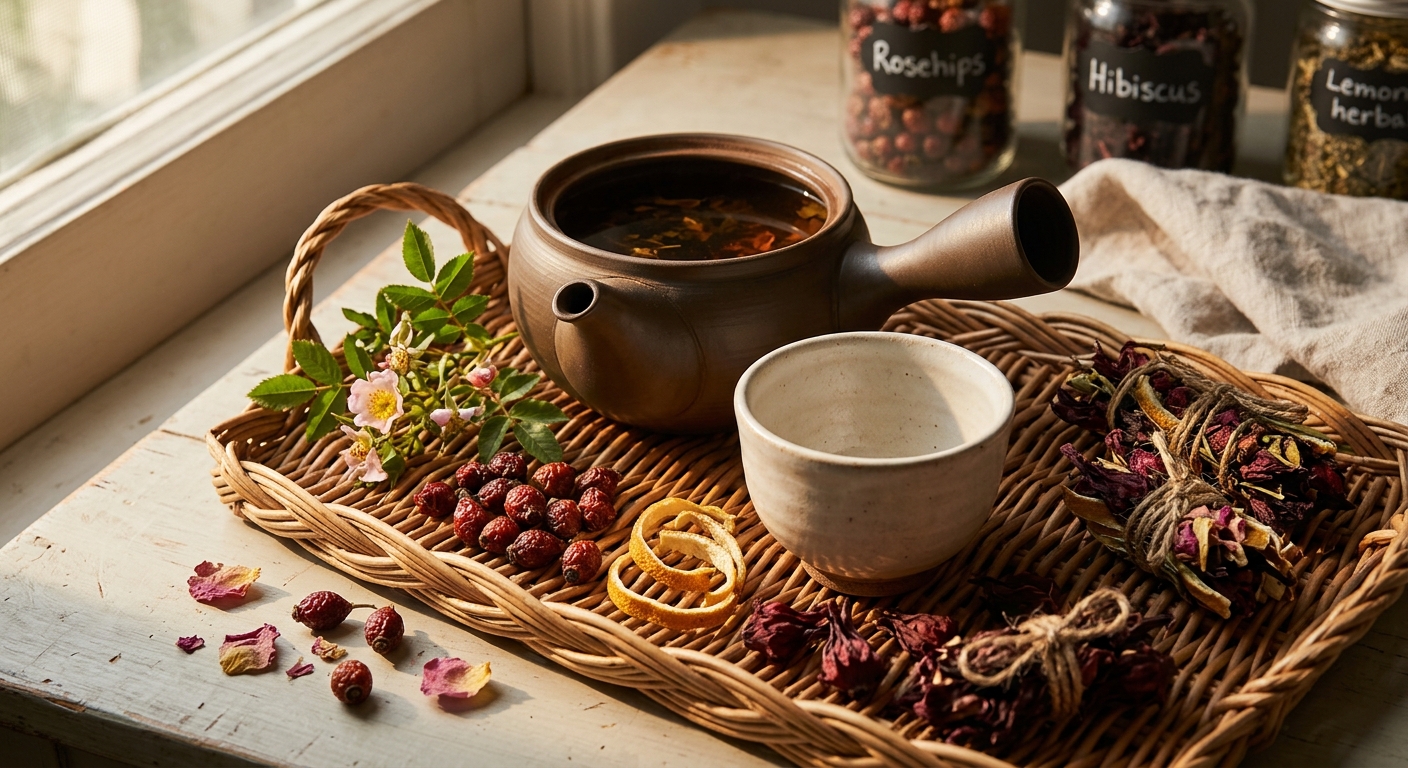 Vitamin C Herbal Tea: A Zesty Immunity Blend to Brighten Your Day