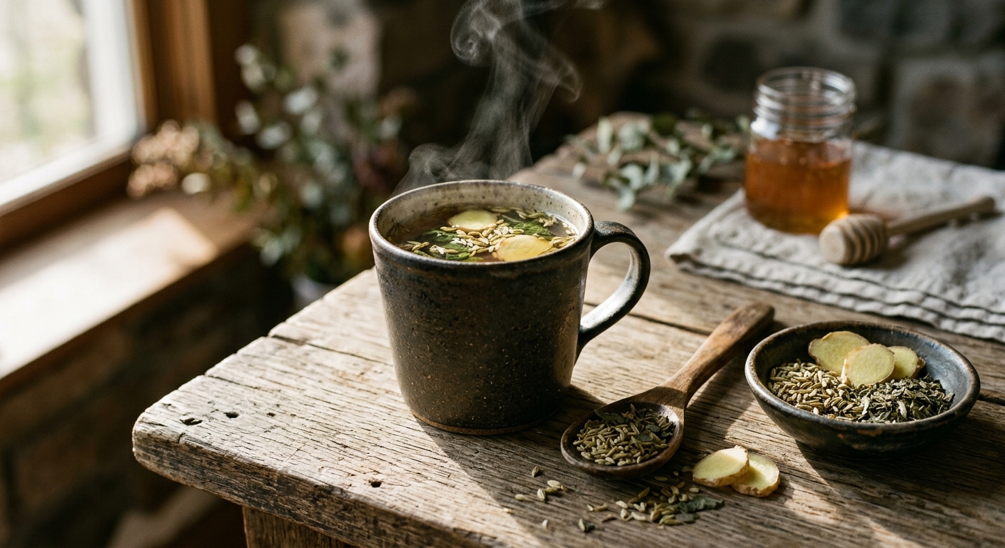 Digestive Fire Herb Tea: A Warming Blend to Ignite Your Gut Health