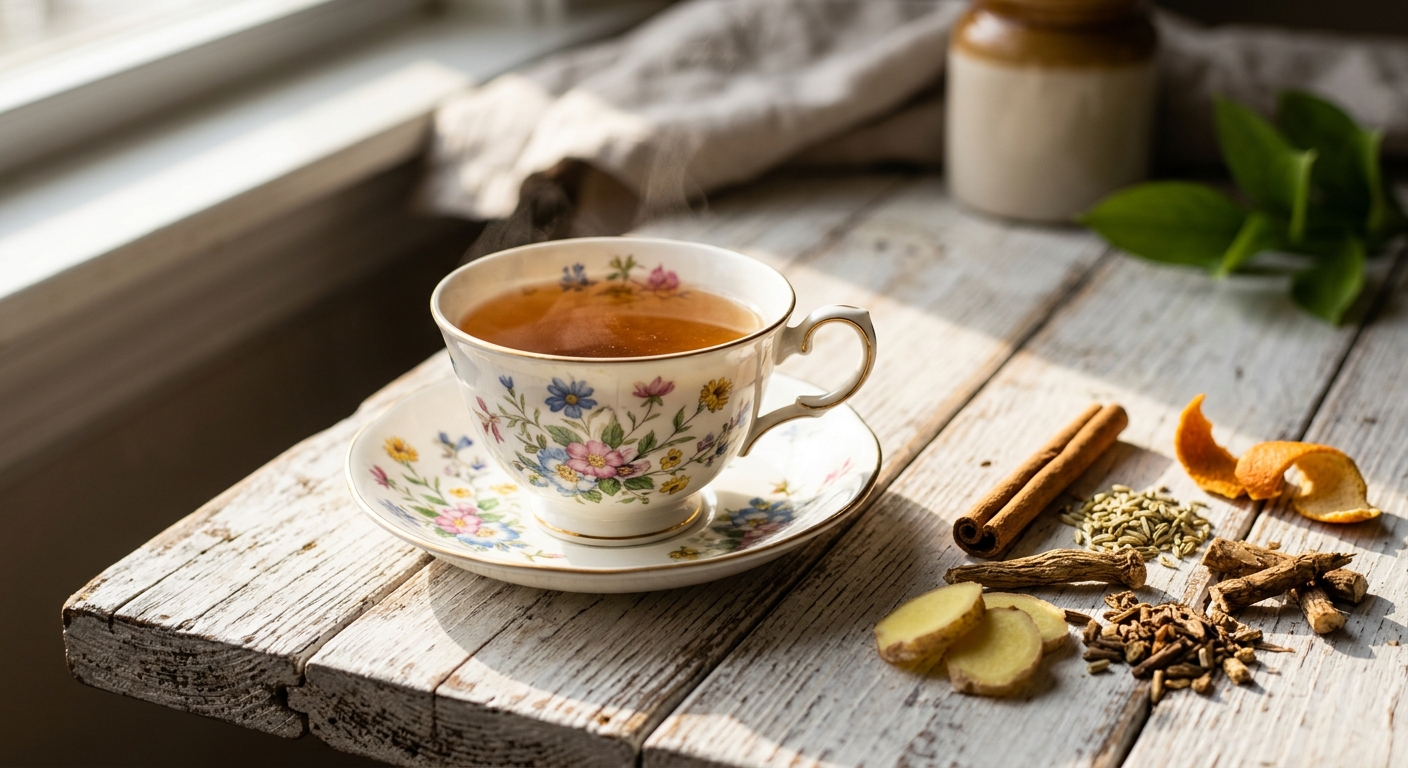 Digestive Bitters Tea: The Ancient Remedy for Bloating, Sluggish Digestion, and Gut Comfort
