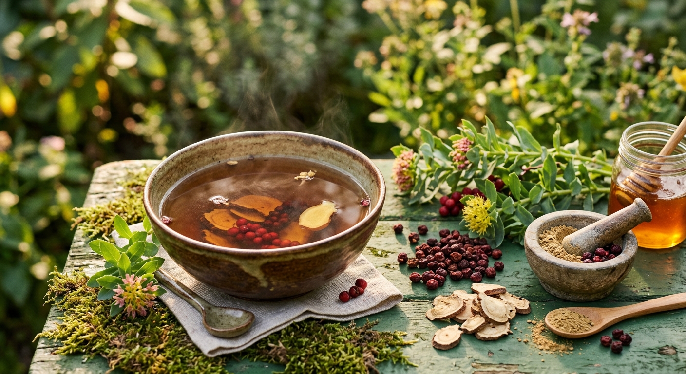 Rhodiola and Schisandra Blend Tea: The Adaptogen Duo for Stress Relief and Mental Clarity