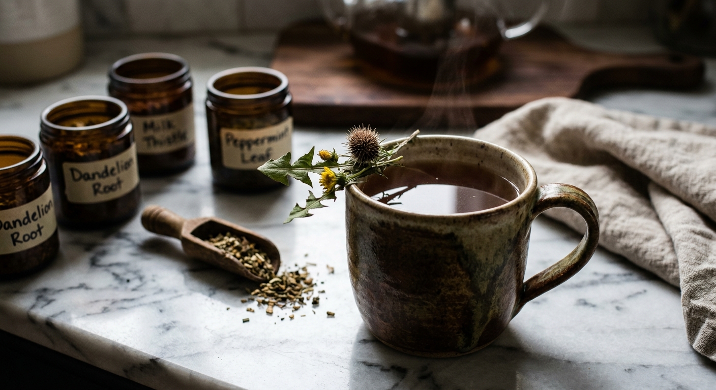 Gallbladder Support Tea: The Bitter Herb Blend That Stimulates Bile Flow and Eases Digestive Discomfort