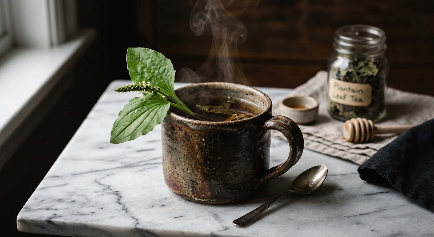 Plantain Leaf Tea: The Ancient Remedy for Gut Health, Inflammation, and Respiratory Relief
