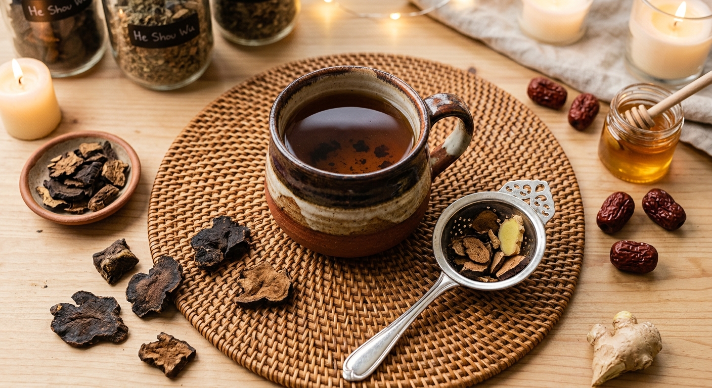 He Shou Wu Tea: The Ancient Root Revered for Longevity and Deep Restoration