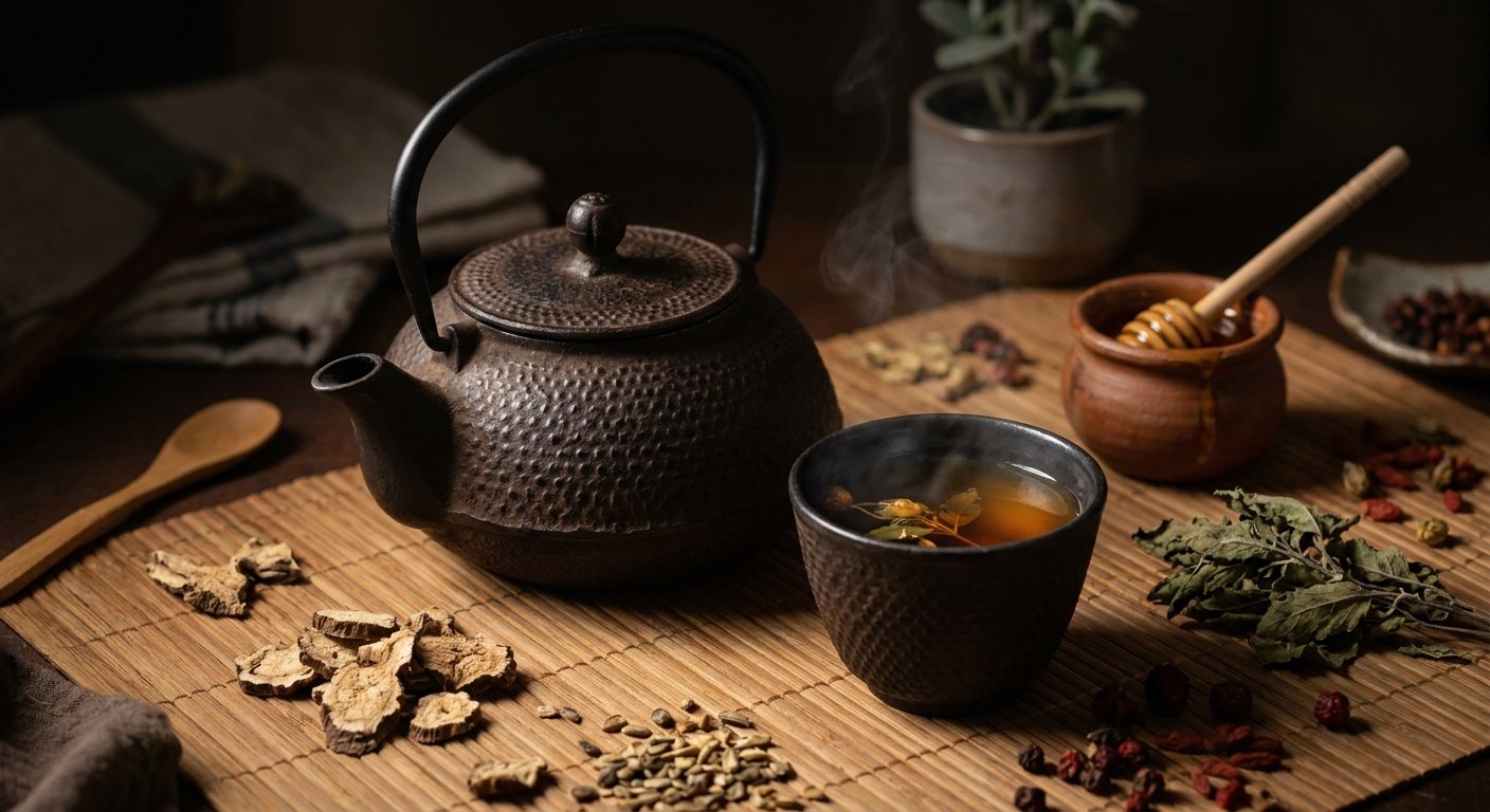 Rhodiola and Holy Basil Blend Tea: The Adaptogen Duo for Stress Relief and Mental Clarity