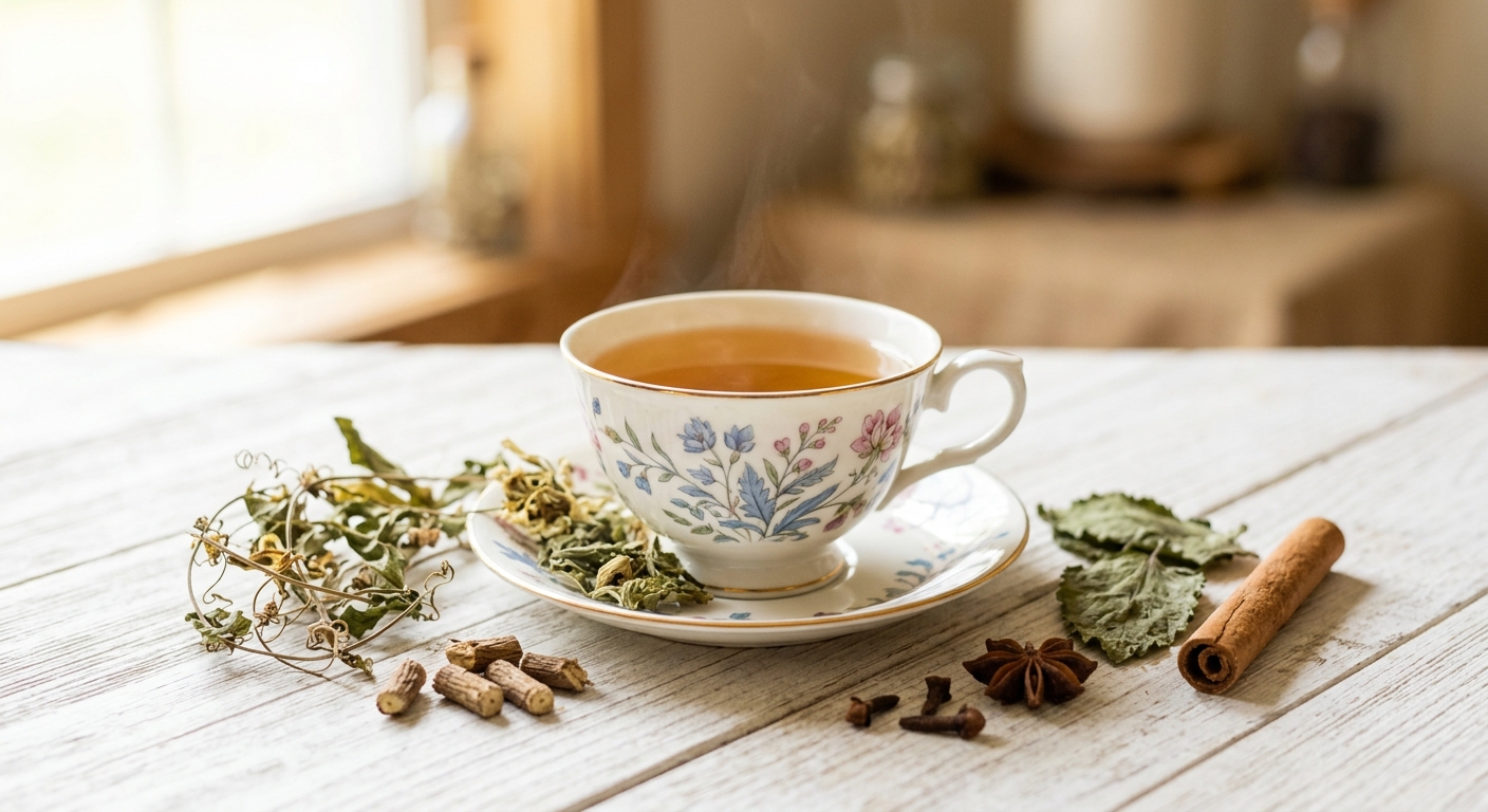 GABA-Supporting Herbal Tea: Calm Your Nervous System Naturally