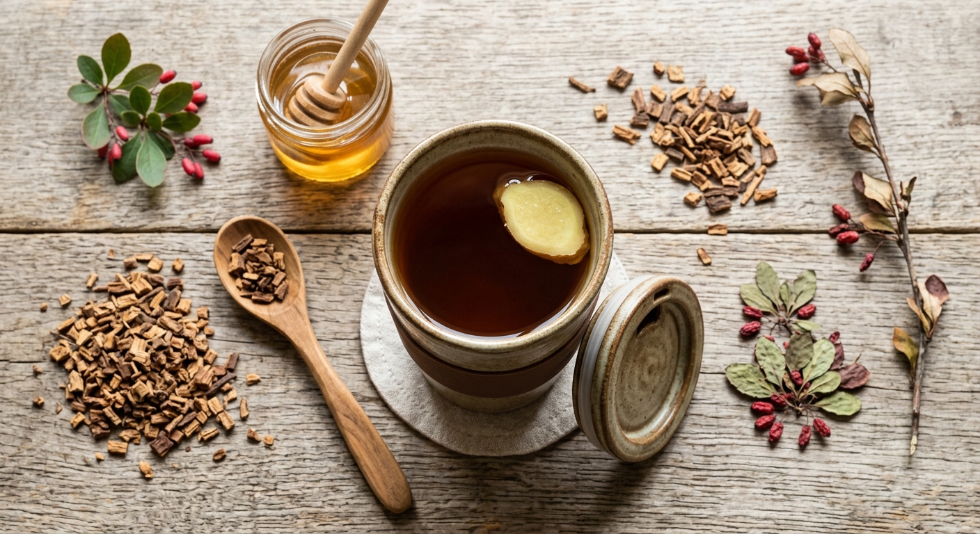 Barberry Root Tea: The Ancient Bitter Tonic for Immunity and Gut Health