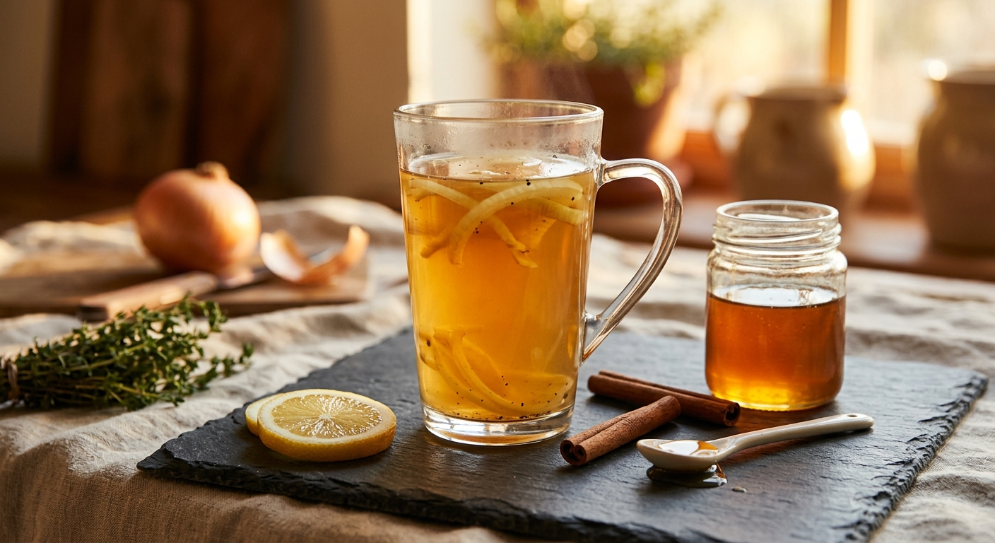 Onion Tea: The Ancient Remedy for Immunity, Coughs, and Cold Relief