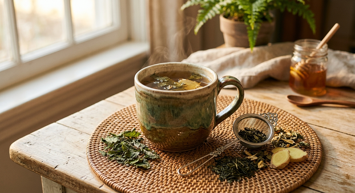 Afternoon Slump Tea: The Herbal Blend That Powers You Through the 3 PM Crash