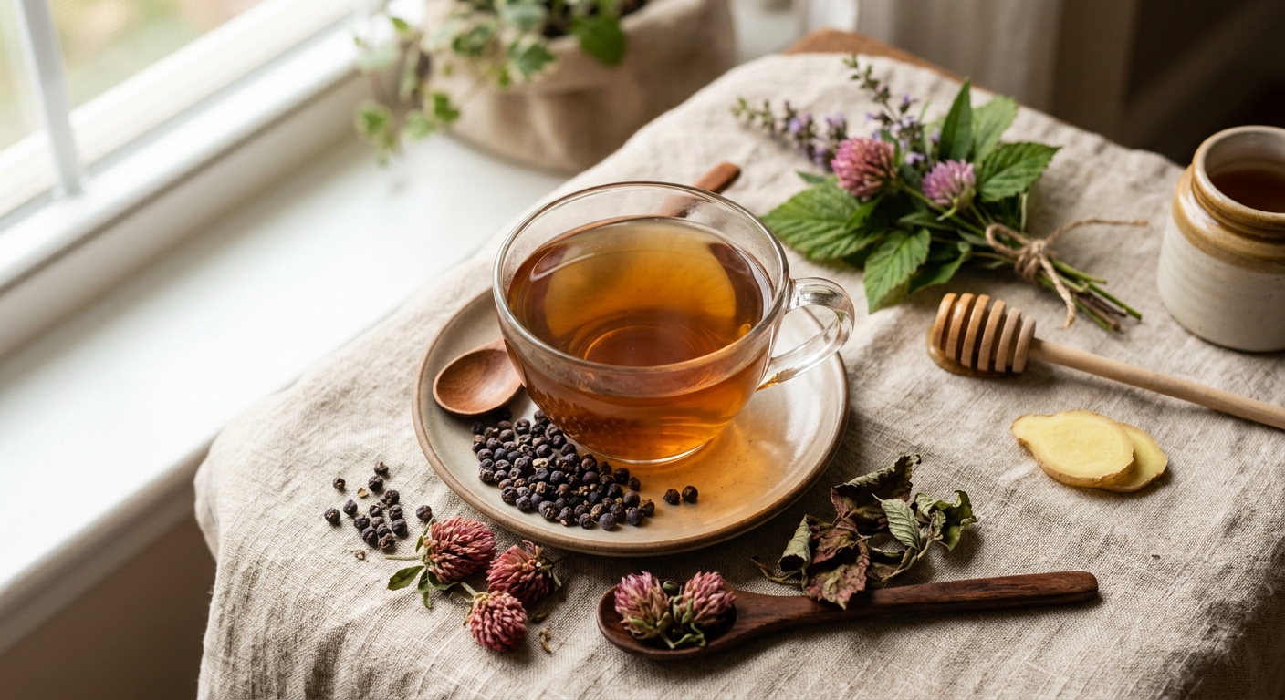 Low Progesterone Tea: Herbs to Support Hormonal Balance Naturally