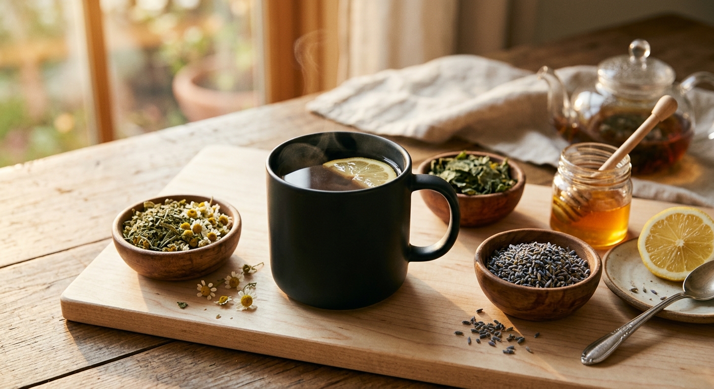 Stress Headache Herbal Tea: A Calming Blend to Ease Tension and Pain